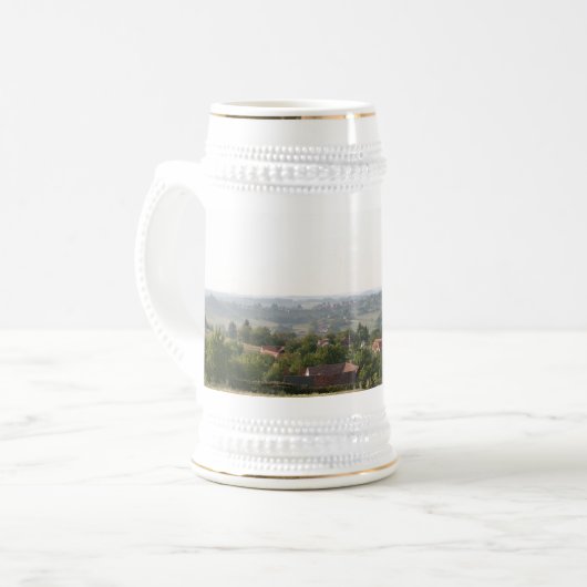 Bier-Tasse Bierglas (Vorderseite Links)