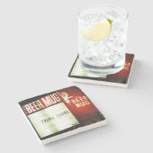 Bier Tasse Buckhead, Bier Tasse Atlanta, Bier Tass Steinuntersetzer (Seitenansicht)