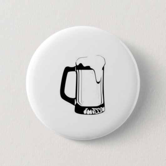 Bier-Tasse Button (Vorderseite)