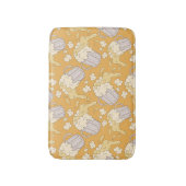 Bier Tasse Cartoon: Vintag nahtlos. Badematte (Vorderseite Vertikal)