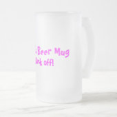 Bier-Tasse der Mama Mattglas Bierglas (VorderseiteRechts)