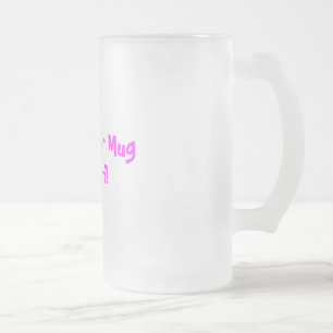 Bier-Tasse der Mama Mattglas Bierglas
