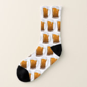 Bier Tasse Fun Crazy Socks Socken (Links - Außen)