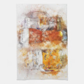 Bier-Tasse Geschirrtuch (Vertikal)