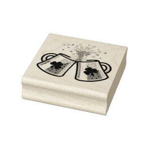 Bier-Tasse Gummistempel