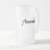 Bier-Tasse Handels 09 Mattglas Bierglas (VorderseiteRechts)