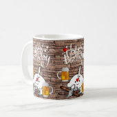 Bier Tasse Happy Birthday Tasse (Vorderseite Links)