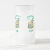 Bier-Tasse: Irish Cheer's Mattglas Bierglas (Mittel)