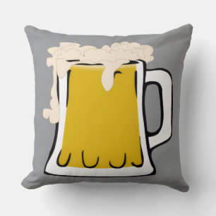 Bier-Tasse-Kissen Kissen