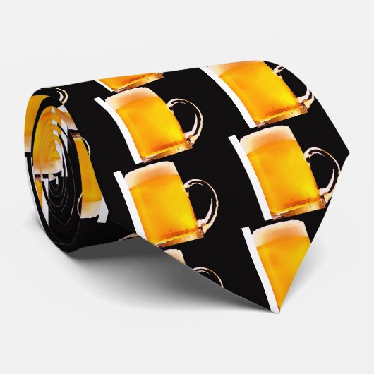 Bier-Tasse Krawatte (Gerollt)