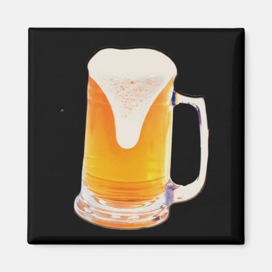 Bier-Tasse Magnet (Vorne)