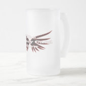 Bier-Tasse Mattglas Bierglas (VorderseiteRechts)