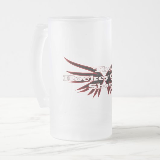 Bier-Tasse Mattglas Bierglas (Vorderseite Links)