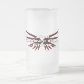 Bier-Tasse Mattglas Bierglas (Mittel)