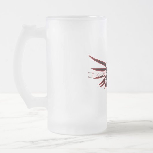 Bier-Tasse Mattglas Bierglas (Links)