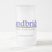 Bier-Tasse Mattglas Bierglas (Mittel)