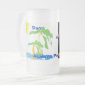 Bier-Tasse Mattglas Bierglas (Vorderseite Links)