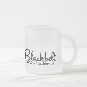 Bier-Tasse Mattglastasse