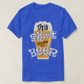 Bier-Tasse mit Bier-Angebot T-Shirt (Design vorne)