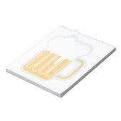 Bier-Tasse Notizblock (Rotiert)