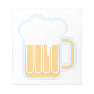 Bier-Tasse Notizblock