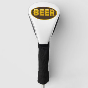 Bier Tasse Oval Golf Headcover