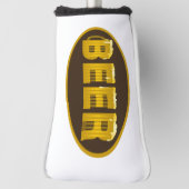 Bier Tasse Oval Golf Headcover (Rotieren 90)