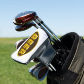 Bier Tasse Oval Golf Headcover (In Situ)