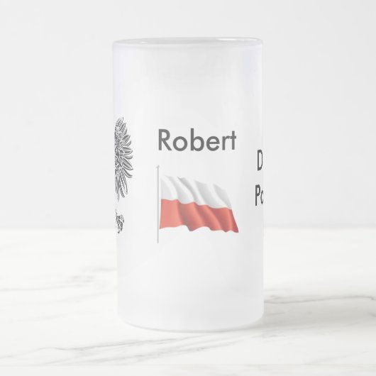 Bier Tasse Polnischer Bier (Mittel)