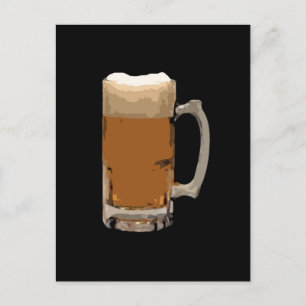 Bier-Tasse Postkarte