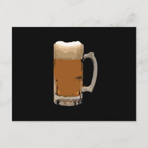 Bier-Tasse Postkarte
