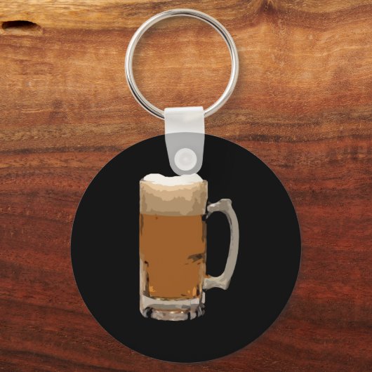 Bier-Tasse Schlüsselanhänger (Vorderseite)