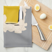 Bier Tasse Teetuch Geschirrtuch (Viertel Falte)