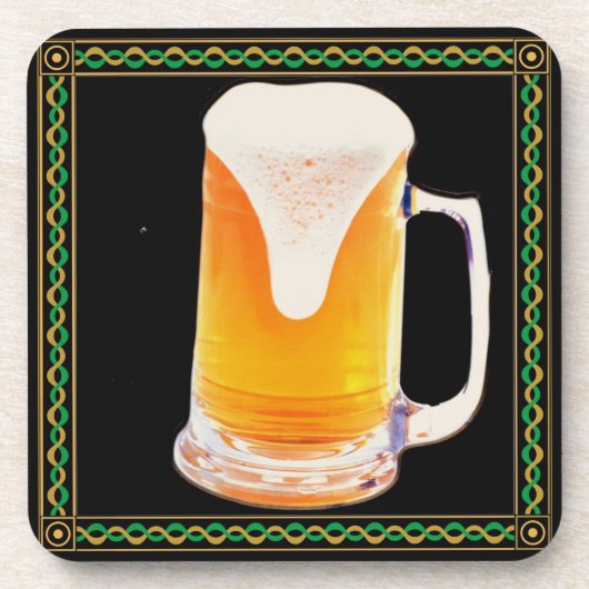 Bier-Tasse-Untersetzer Untersetzer (Vorderseite)