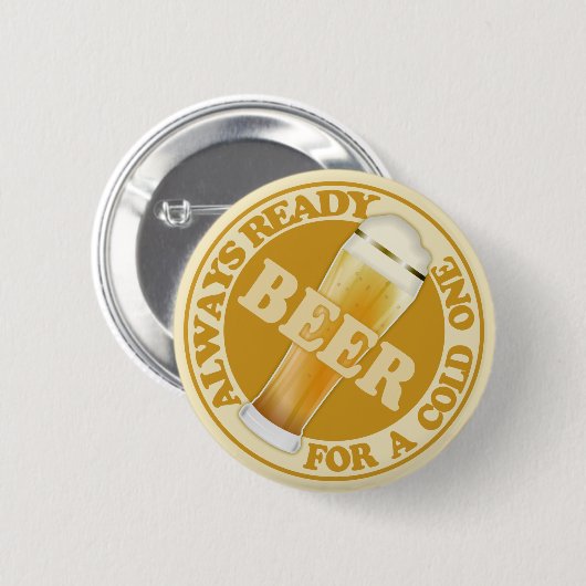 BIER-Taste Button (Vorne & Hinten)