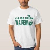 Bier Thema Spaß St. Patrick's Day T-Shirt (Vorderseite)