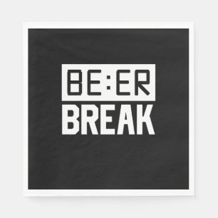 Bier Time Break Serviette