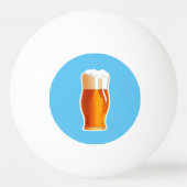 Bier Tischtennisball (Rückseite)