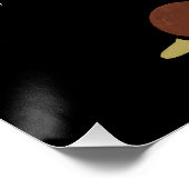 Bier Toast Mascot Poster (Ecke)