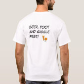 Bier, Tootund GekicherFest T-Shirt (Rückseite)