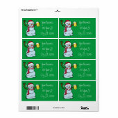 Bier trinken Betrunken Snowman Thunder_Cove (Vorne)