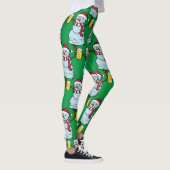 Bier trinken Betrunken Snowman Thunder_Cove Leggings (Rechts)