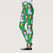 Bier trinken Betrunken Snowman Thunder_Cove Leggings (Links)