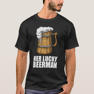Bier trinken Drink Bier Mann T-Shirt