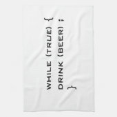 Bier trinken handtuch (Vertikal)