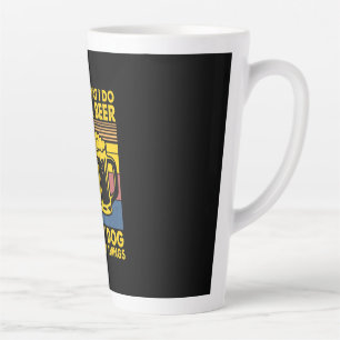 Bier trinken ich Bier Ich trinke meinen Hund zum G Milchtasse