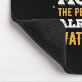 Bier trinken mehr Bier Mousepad (Ecke)