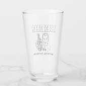 Bier: Trinken Sie alles, was sie Gewollt haben Glas (Rückseite)