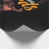 Bier trinken und Bärenzucht Geschenkpapier (Ecke)