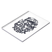 Bier trinken und entspannen notizblock (Linke Seite)